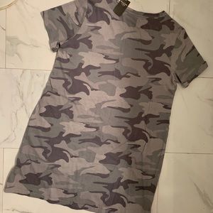 ABERCROMBIE & FITCH CAMOUFLAGE T SHIRT-NWT-M/P/L